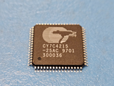 (1PC) CY7C4215-25AC Cypress FIFO, 512X18, 15ns, Synchronous, CMOS, PQFP64