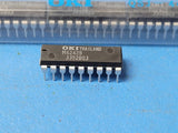 (2 PCS) MSM6242BRS OKI Real Time Clock Non-Volatile 0 Timer(s) CMOS PDIP18