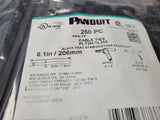 (25 PCS) PLT2H-TL300 PANDUIT Tie Cable; Nylon; 120 lb.; Black; 8.1 in. Long