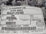 (10PCS) 6189-0443 SWS Automotive Connectors 2.3MM(090) 3WF SLD HSG GRAY(Housing)