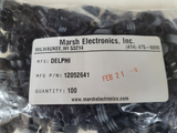 (50) 12052641 DELPHI( Aptiv) Automotive Connectors ASM CONN 2 F M/P 150 BLK SLD