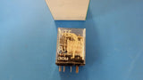 (1 PC) R12-17A3-24 NTE POWER RELAY 4PDT 24VAC 5A PLUG IN