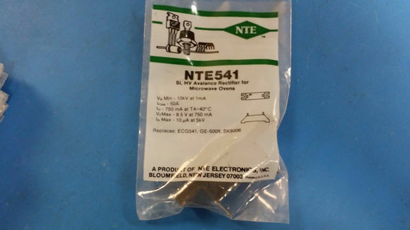(1 PC) NTE541, ECG541, GE-5009, SK9306, Si, HV Avalance Rectifier for Microwave