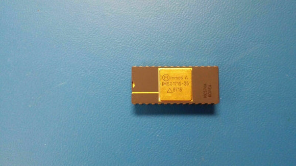 (1 PC) IMSG171S-35 GOLD IC INMOS CMOS COLOUR LOOK-UP TABLE CDIP28 PIN GOLD LEADS