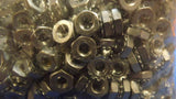 (100PCS) #10-32 NUT-HEX-EXLK-10-32-KEPSZ STAR LOCK HEX NUT