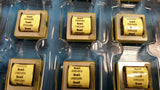 (5 PCS) 2802B BELL TELECOM TRANSFORMER 600 OHMS 0.2 KHz TO 5.0 KHz THRU HOLE