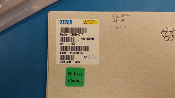 (10 PCS) ZSR800GTA ZETEX Voltage Regulator 8V 0.2A SOT223 ROHS