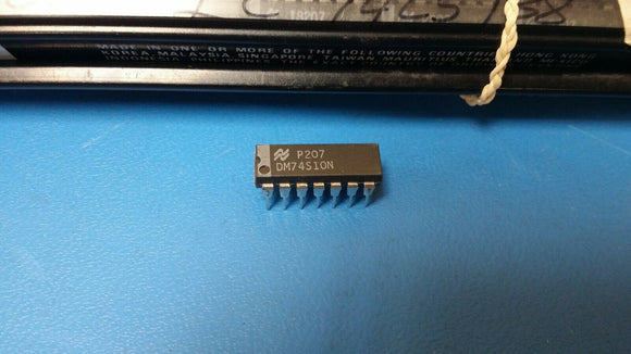 (25 PCS) DM74S10N NSC IC GATE NAND 3CH 3-INP 14DIP