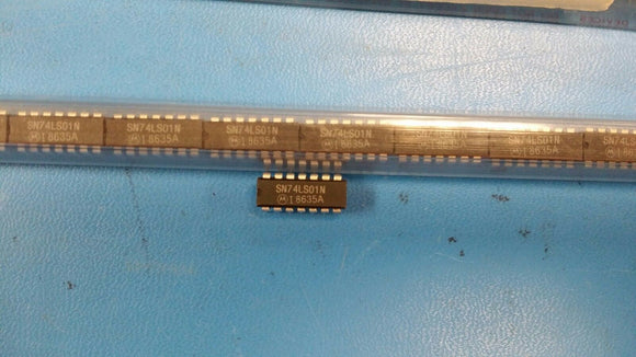 (25 PCS) SN74LS01N MOT Quadruple 2-Input Positive NAND Gate IC DIP-14