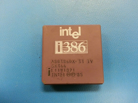 (1PC) A80386DX-33 32-BIT, 33MHz, MICROPROCESSOR, CPGA132