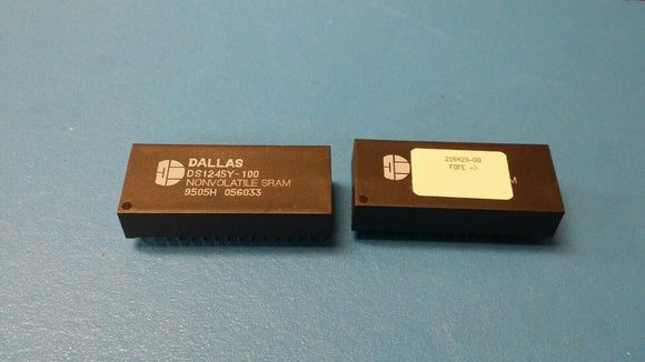 (1 PC) DS1245Y-100 DALLAS SEMI NVRAM NVSRAM Parallel 1M-Bit 5V 32-Pin EDIP