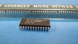 (2 PCS) AM9128-15PC AMD Standard SRAM, 2KX8, 150ns, NMOS, PDIP24