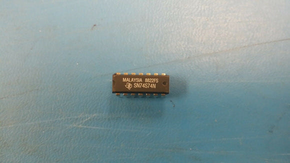 (25 PCS) SN74S74N TI Flip Flop D-Type Pos-Edge 2-Element 14-Pin PDIP