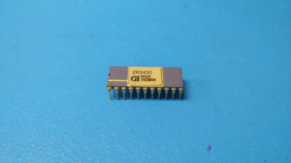 (1 PC) ER3400 MICROCHIP/GI EEPROM, 1KX4, Parallel, MNOS, CDIP22