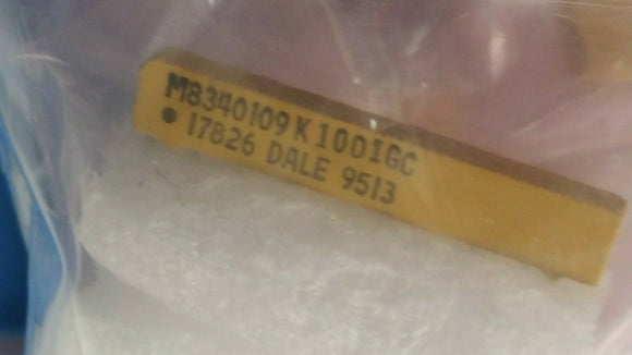 (1 PC) M8340109K1001GC VISHAY RES ARRAY 9 RES 1K OHM 2% SIP-10 PIN