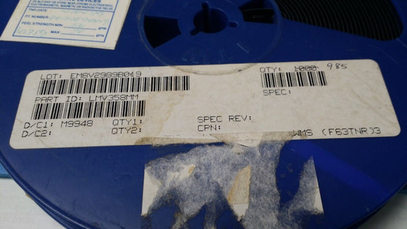 (10 PCS) LMV358MM NSC General Purpose Amplifier 2 Circuit Rail-to-Rail 8-VSSOP