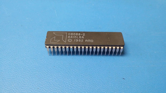 (1 PC) D8088-2 AMD  8-BIT MICROPROCESSOR CPU iAPX86 FAMILY