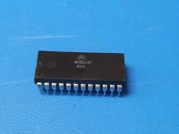 (1 PC) MCM6810P MOT Standard SRAM, 128X8, 450ns, NMOS, PDIP24