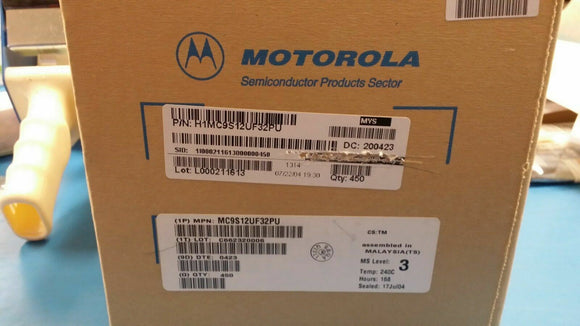 (10 PC) MC9S12UF32PU FREESCALE MCU 16-Bit HCS12 CISC 32KB Flash 5V 100-Pin LQFP