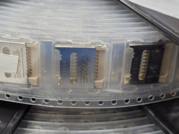 (10 PCS) 500901-0801 MOLEX CONNECTOR,MICRO SD,8POS ROHS