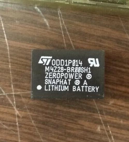 (1 PC) M4Z28-BR00SH1 STMicro Battery Back-Up Lithium Metal 3V 4-Pin SNAPHAT