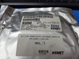 (10) B45194R2476M409 KEMET Cap, Solid Tantalum , 47uF, 10V, 20%, Case 2917 ROHS