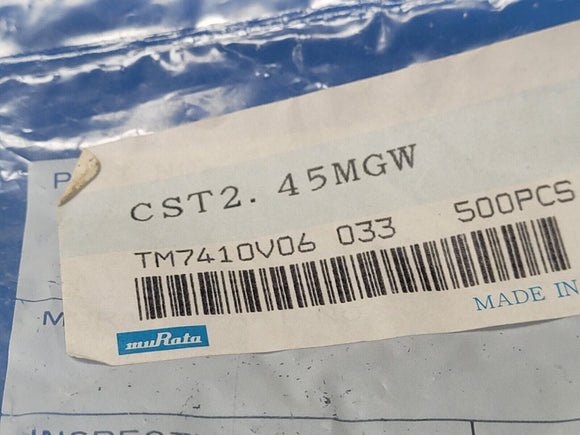 (10 PCS) CST2.45MGW MURATA 4.25MHz 3-Pin Ceramic Resonator