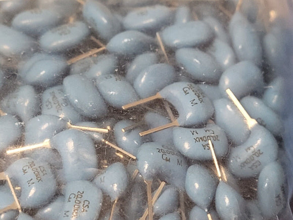 (10 PCS) CSALA20M0X53-B0 MURATA Ceramic Resonators 20.00MHZ .5% TH