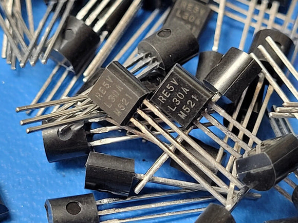 (2 PCS) RE5VL30AC RICOH Positive Fixed Voltage Regulator TO-92