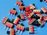 (1 PC) 1103M2S3CQE2 C&K TOP Slide Switch SPDT ON-OFF-ON