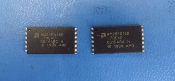 (2 PCS) AM29F016D-70E4C AMD Flash, 2MX8, 70ns, TSOP40
