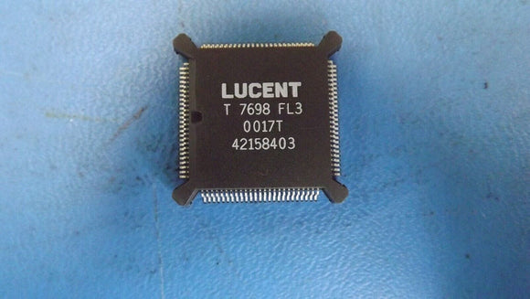 (1PC) T7698FL3 LUCENT PCM Transceiver, 1-Func, CMOS, PQFP100