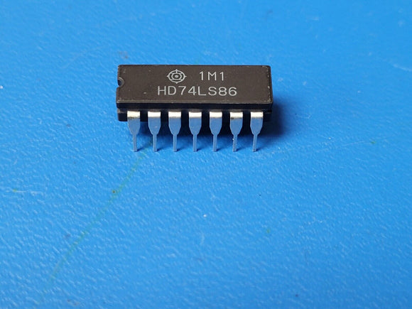 (1 PC) HD74LS86 HITACHI XOR Gate, TTL, CDIP14