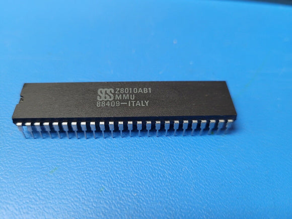 (1 PC) Z8010AB1(Z-MMU) SGS Memory Management Unit, 8-Bit, CMOS, PDIP48