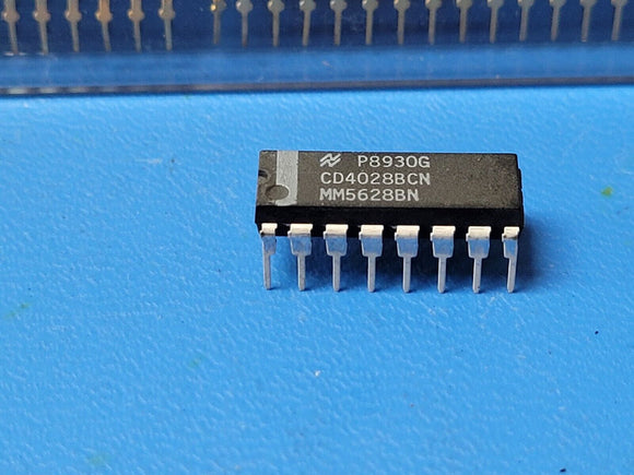 (1 PC) CD4028BCN NSC Decoder 1 x 4:10 16-PDIP