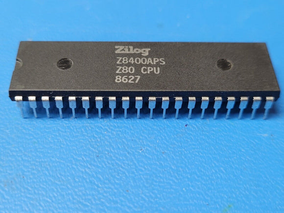 (1 PC) Z8400APS(Z80A-CPU) (Z80-CPU)  ZILOG Microprocessor 8-Bit 4MHz NMOS PDIP40