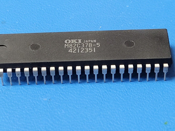 (1 PC) MSM82C37B-5 OKI DMA Controller, 4 Channel(s), 5MHz, CMOS, PDIP40