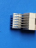 (37 PCS) MP2-P030 ROBINSON NUGENT CONNECTOR 2 mm 5-Row, Right Angle, Solder Tail