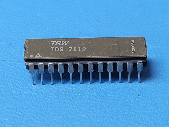 (1 PC) TDS7112 TRW micro digital integrated circuit CERDIP-24 PIN OBSOLETE