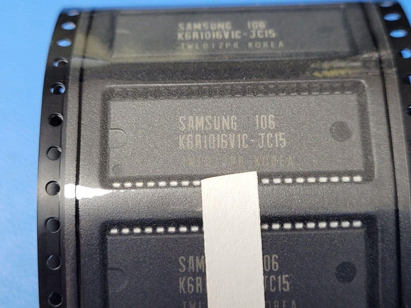 (2 PCS) K6R1016V1C-JC15 Standard SRAM, 64KX16, 15ns, CMOS, SOJ44