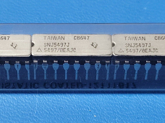 (1 PC) SNJ5497J TI Binary Rate Multiplier IC 16-CDIP