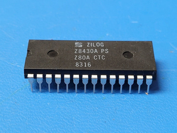 (1 PC) Z8430APS ZILOG Z80 CTC COUNTER TIMER CIRCUIT PDIP 28 PIN