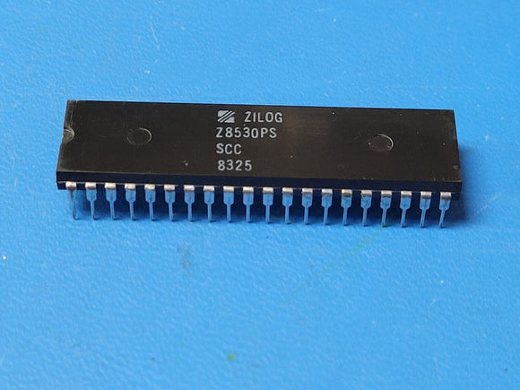 (1 PC) Z8530PS ZILOG Serial I/O Controller 2 Channels 0.125MBps NMOS PDIP40