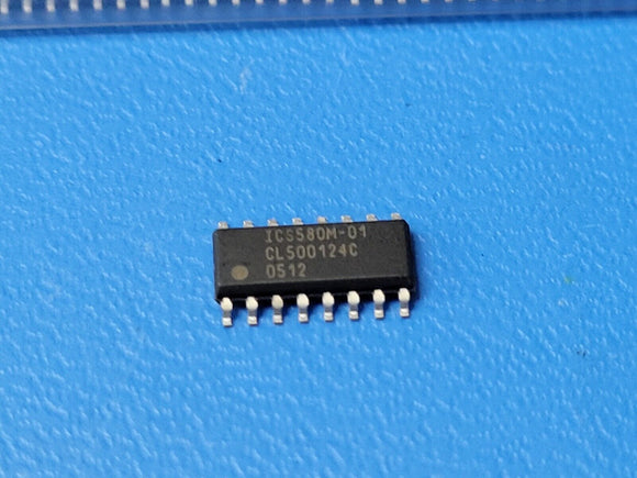 (1PC) ICS580M-01 ICS Clock Multiplexer, Zero Delay Buffer IC 2:2 270 MHz 16-SOIC