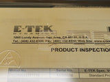 FWDMA01211110 E-TEK  FIBER OPTICS