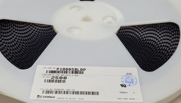 (10PCS) P1800SBLRP Littelfuse TSPD 100A 170V DO-214AA