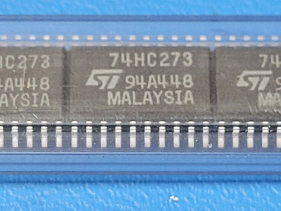 (10 PCS) M74HC273M1 STMICRO IC D Flip-Flop, 1-Func, 8Bit, CMOS SOIC20