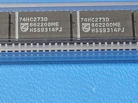 (25 PCS) 74HC273D PHILIPS IC FF D-TYPE SNGL 8BIT 20SOIC