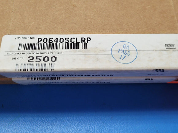 (10pcs) P0640SCLRP 58V Off-State 400 A Ipp TVS Thyristor DO-214AA