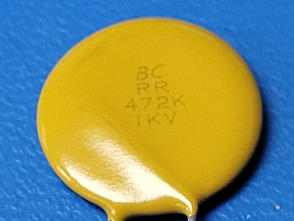 (10 PCS) F472K75Y5RN63J7R VISHAY 4700 pF ±10% 1000V Cer Cap Y5R Radial, ROHS